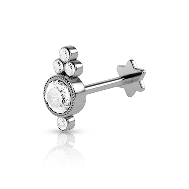 Jewelry Tragus Piercing Silver