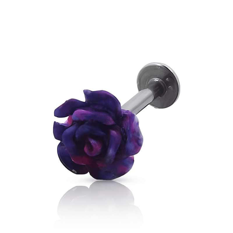 Flower Medusa Piercing Purple
