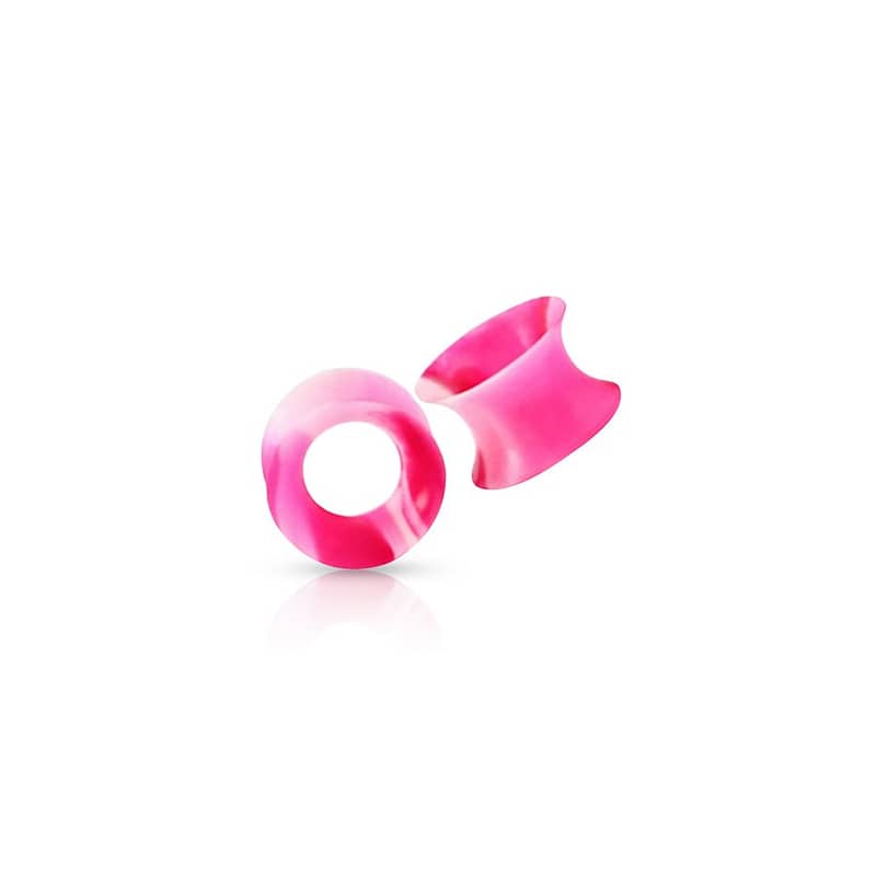 Bright Pink Ear Plug Hot pink 20mm