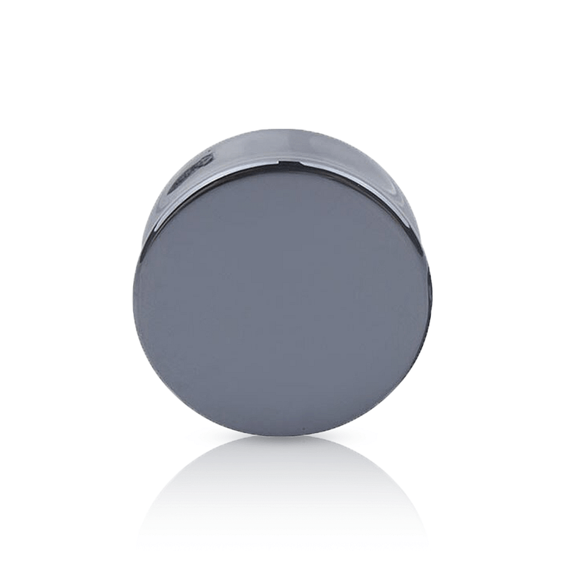 Chrome Ear Plug Silver 16mm