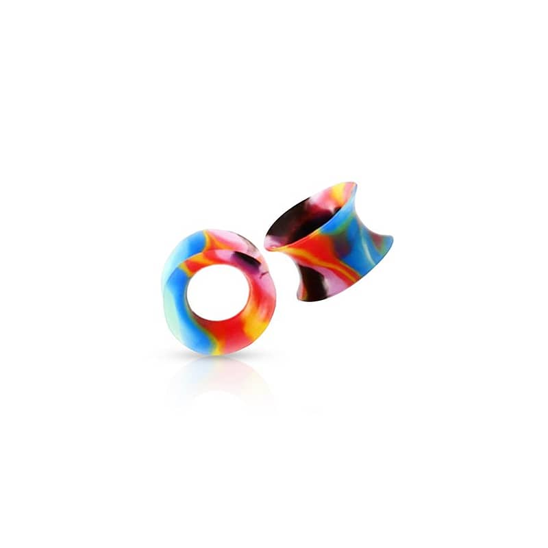 Colours Ear Plug Multicolour 20mm
