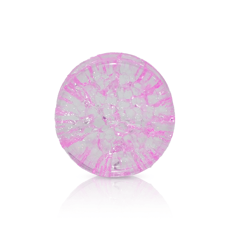 Crystal Pink Ear Plug Pink 25mm