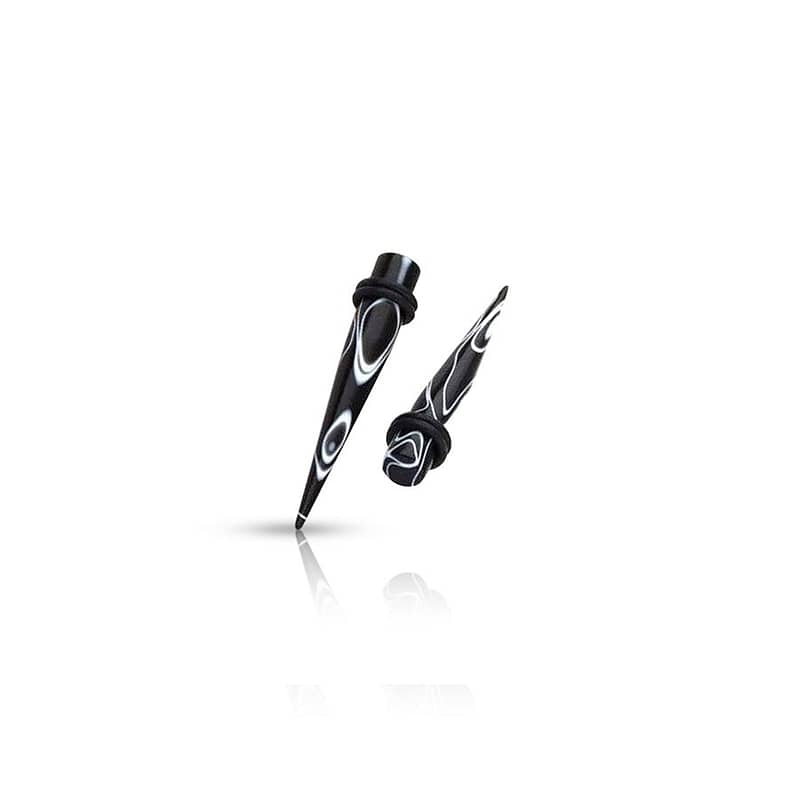 Expander Design Ear Plug Black 10mm