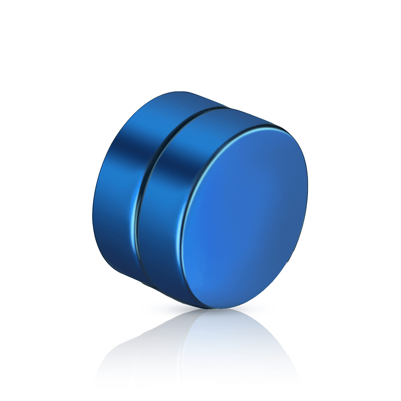 Magnetic Fake Ear Plug Blue