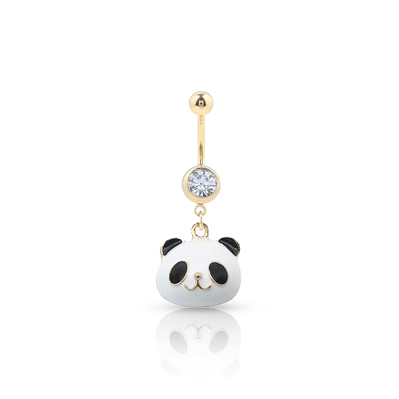 Panda Belly Button Piercing
